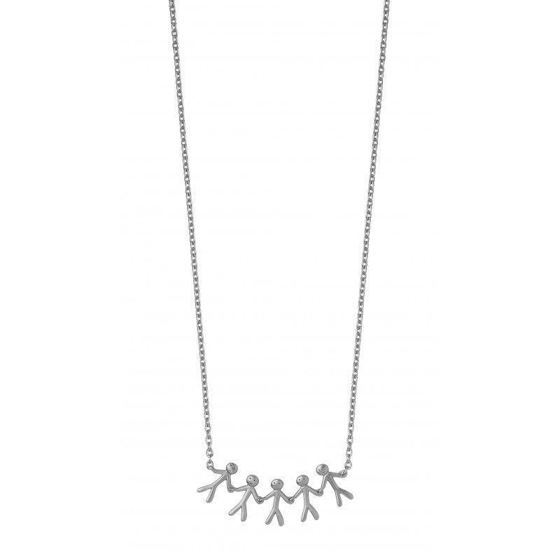 SØLV HALSKÆDE FAMILY 5