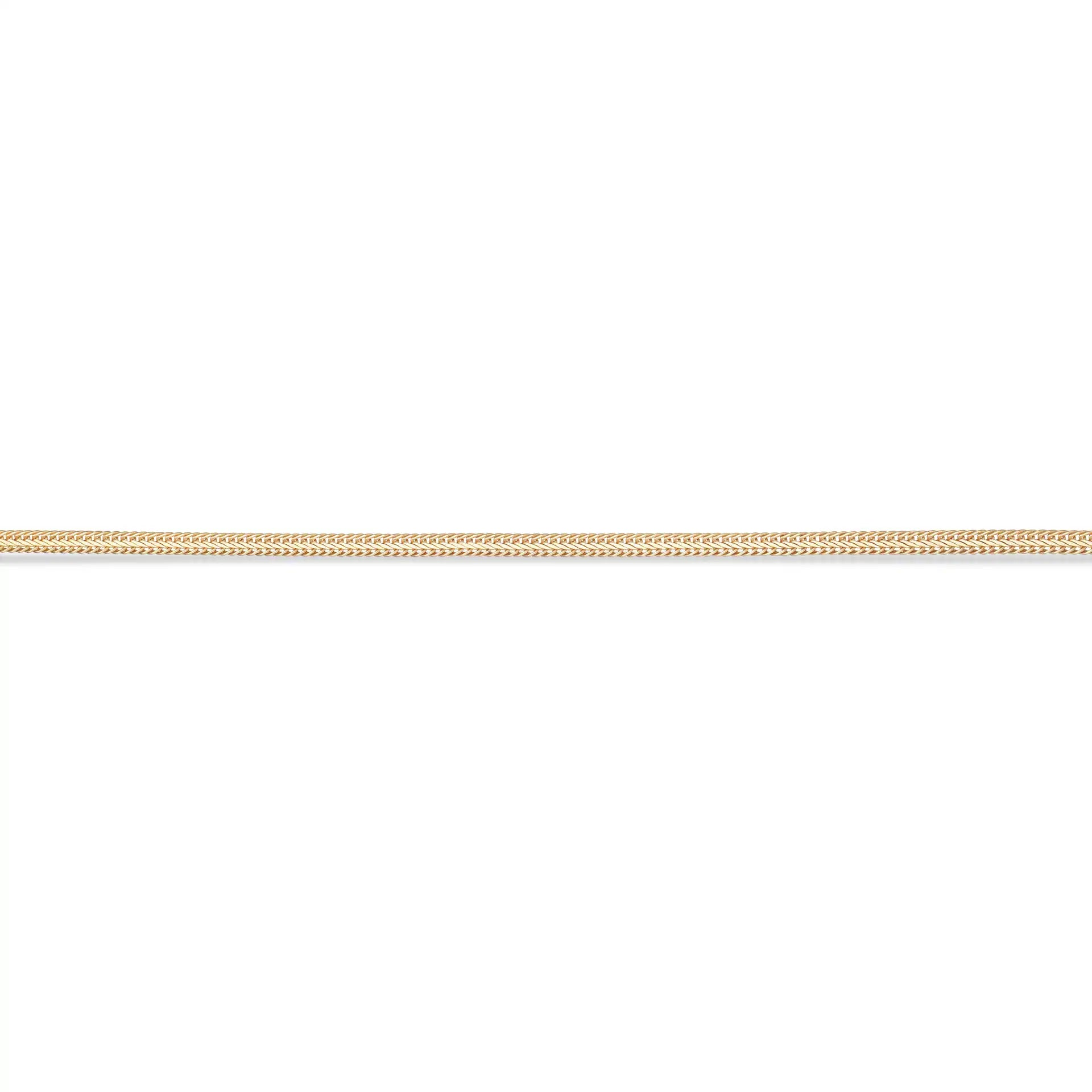 ARMBÅND FLAD STRIK SØLV FG. 17+2 CM