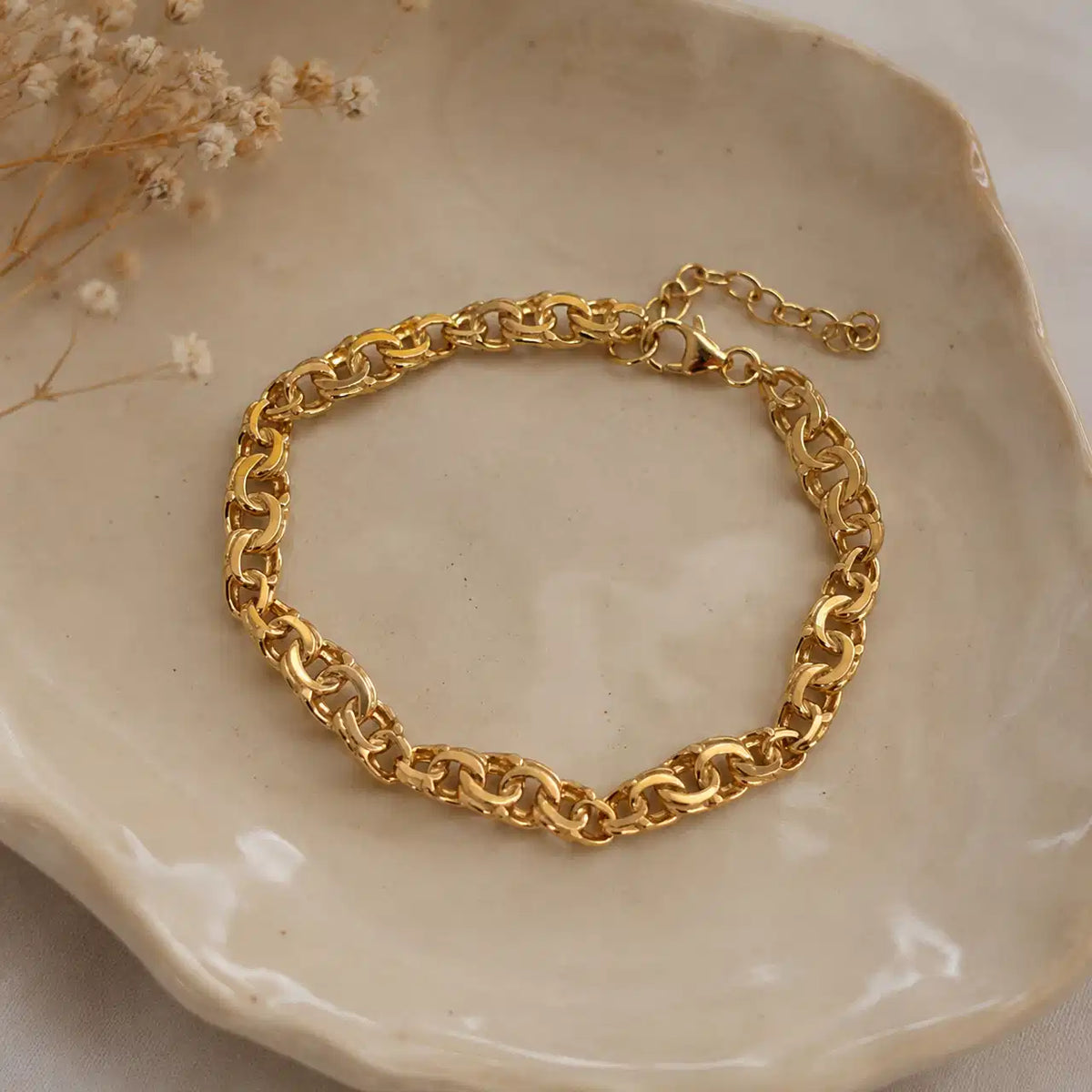 ARMBÅND BISMARK SØLV FG. 17+2 CM