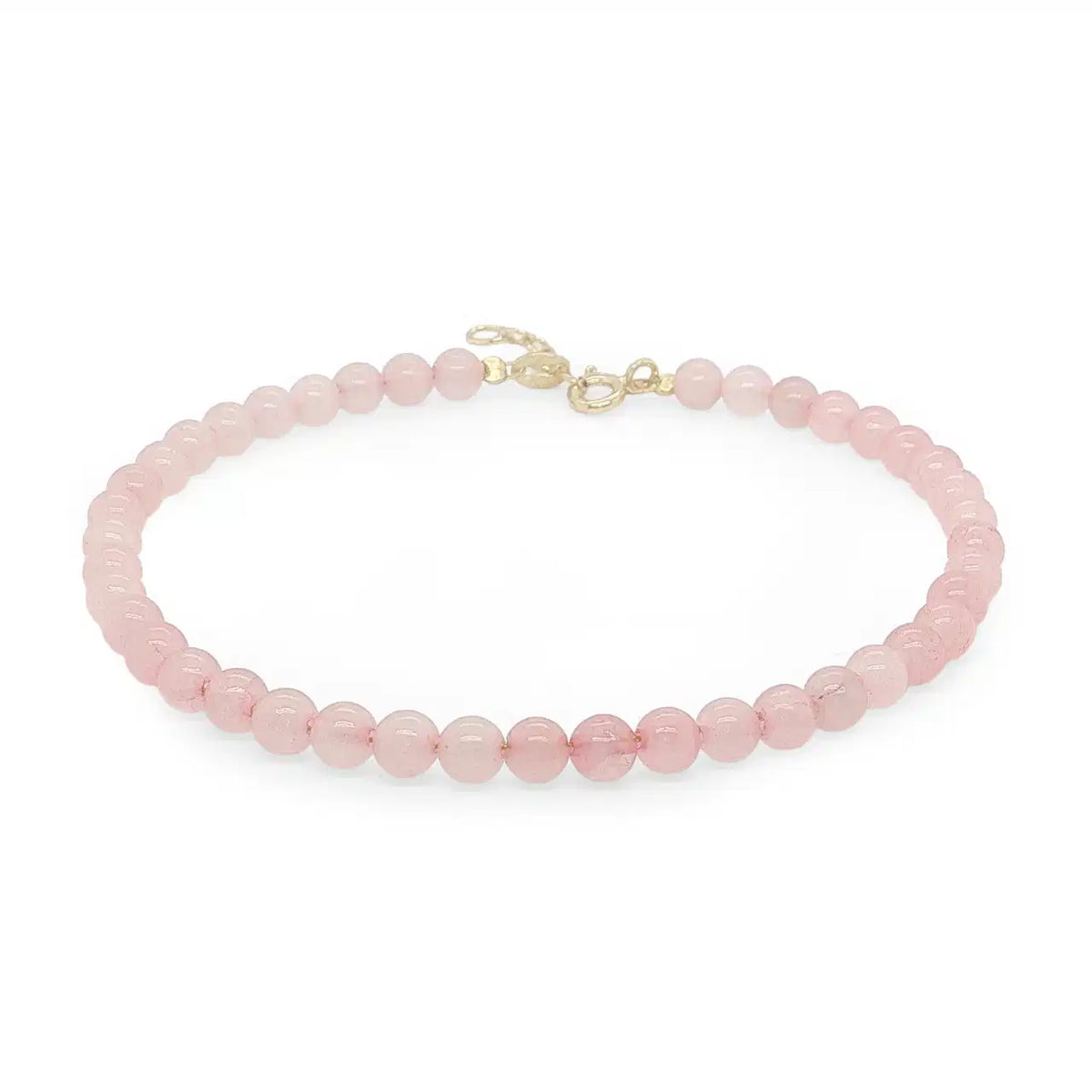 ARMBÅND ROSA QUARTZ 17+3 CM