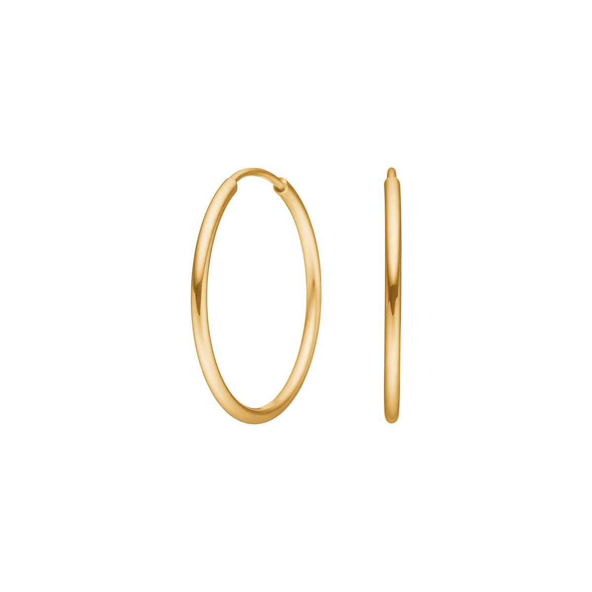 8KT. GULDCREOLER 23MM