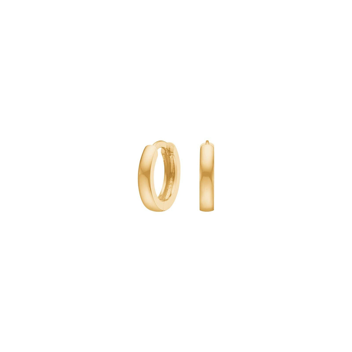 8KT. GULDCREOLER 2X10MM