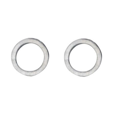 ZÖL ØRESTIK CIRCLE SØLV