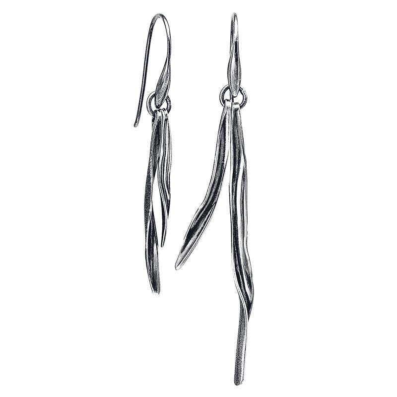 SØLV/OX ØREHÆNG RABINO