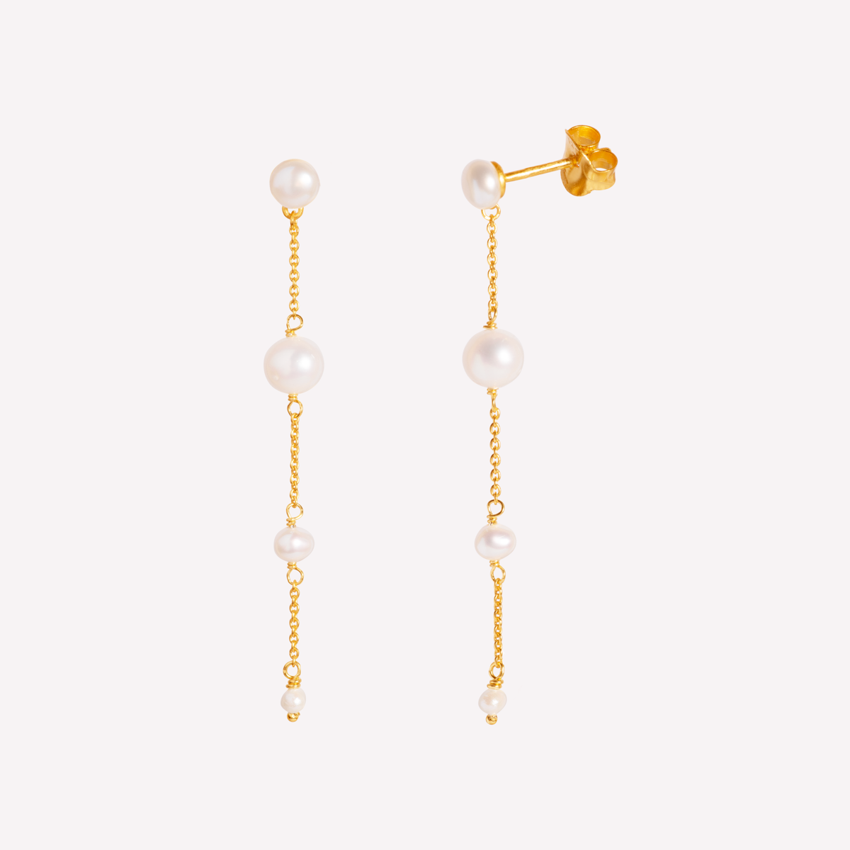 SØLV/FG ØREHÆNGER AURA FVP/ZIR