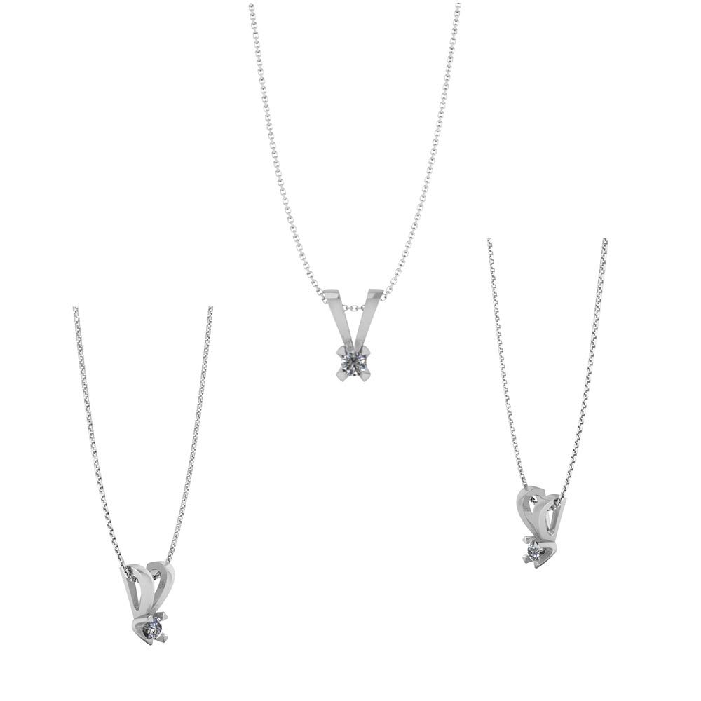 14KT.HV VEDHÆNG DIA 0,05TW.SI