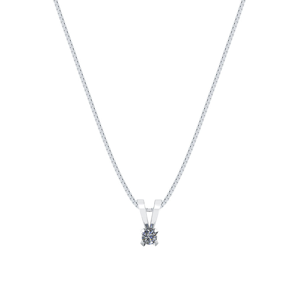 SØLV VEDHÆNG M.KÆDE