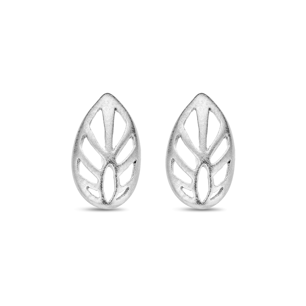 Spirit Icons Leaf Ørestikker i Sterling Sølv S40021