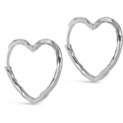 HOOPS, ORGANIC HEART MEDIUM 22MM