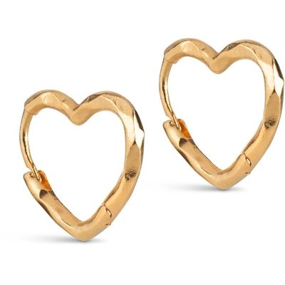 HOOPS, ORGANIC HEART SMALL 14MM