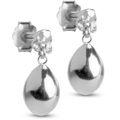 Enamel Poe Studs Sterling Sølv Øreringe E385SM