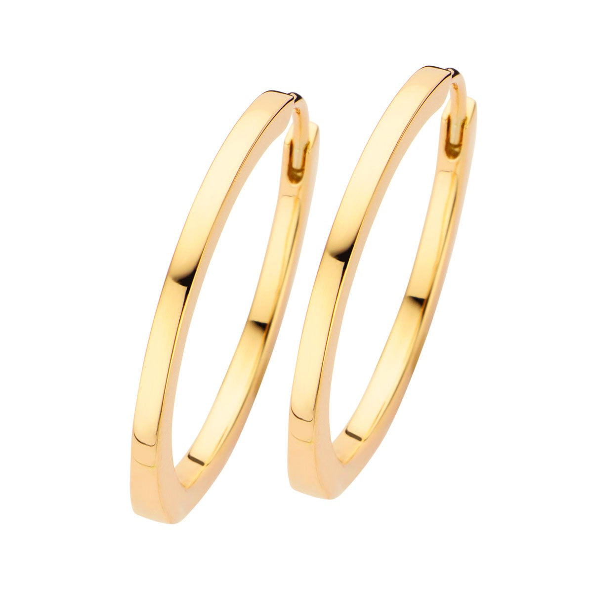 Passion Large Forgyldt Sølv Øreringe fra Spirit Icons