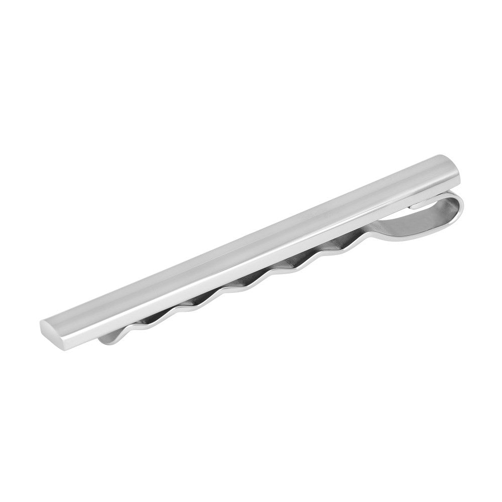 RUSTFRI STÅL SLIPSEHOLDER BLANK, 60MM