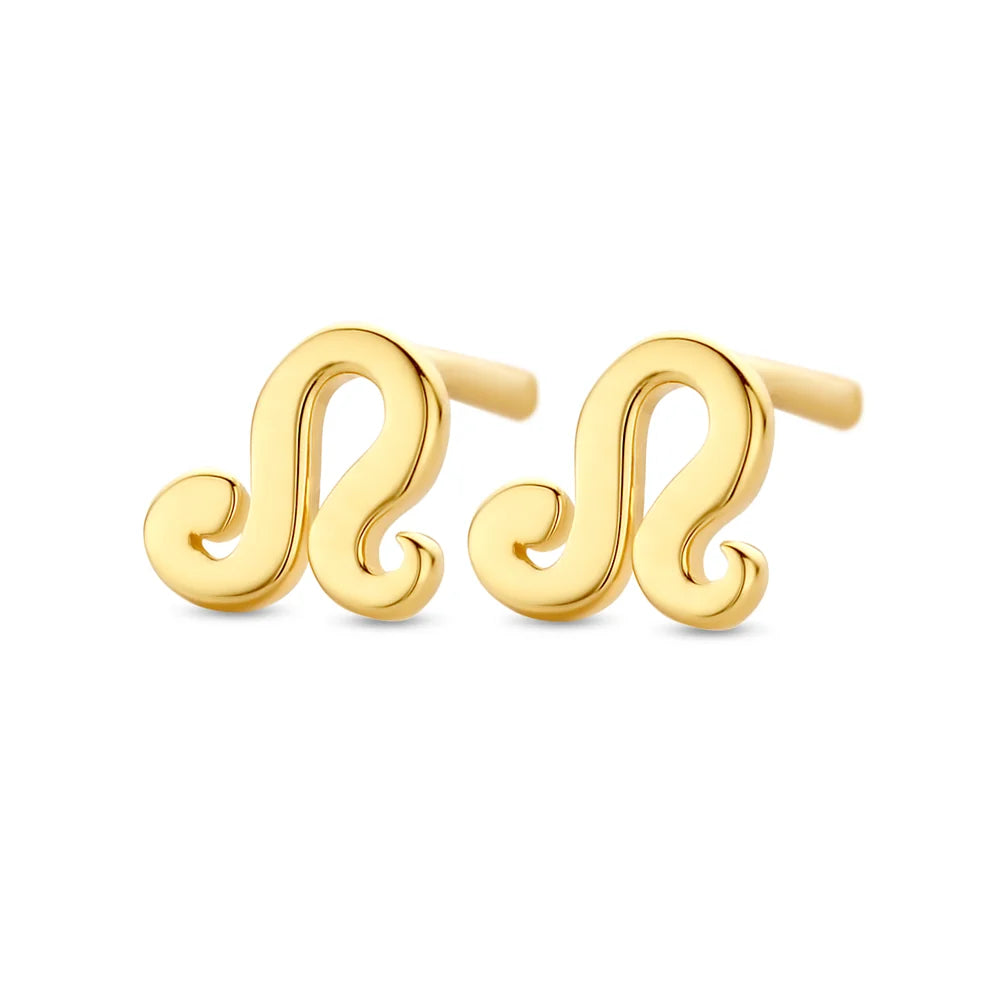 S.ICON SØLV/FG ØRESTIK LEO