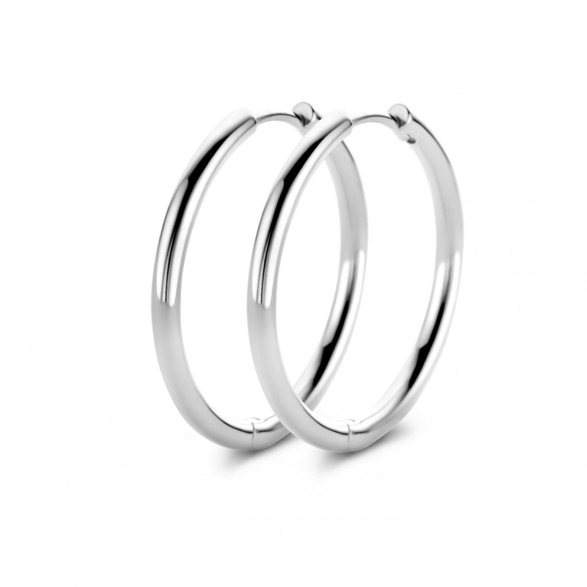 Spirit Icons Balance Large Sterling Sølv Øreringe