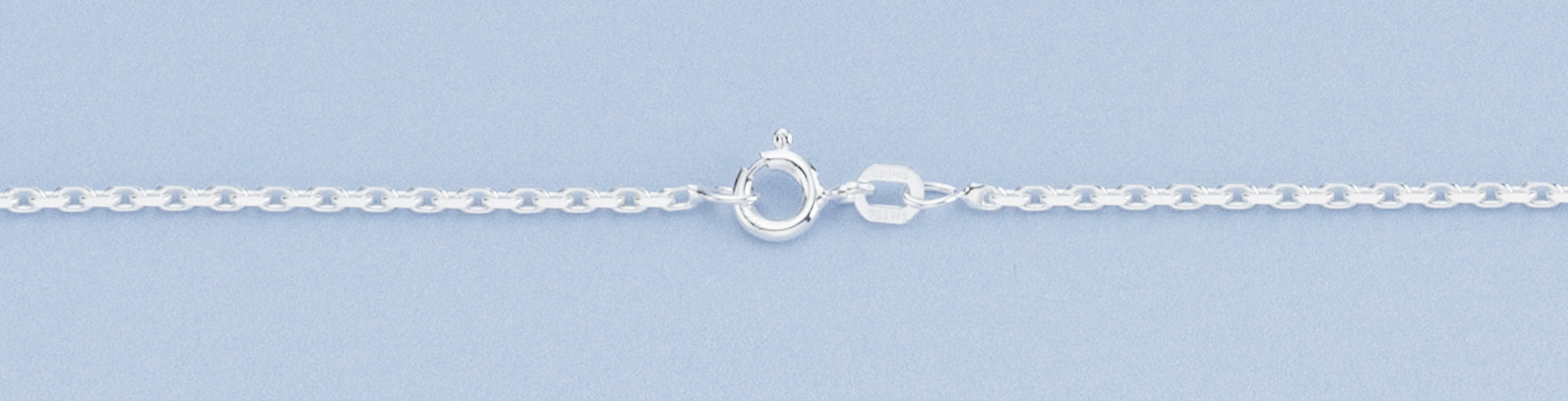 ANKER KÆDE FACET 0,60 SØLV