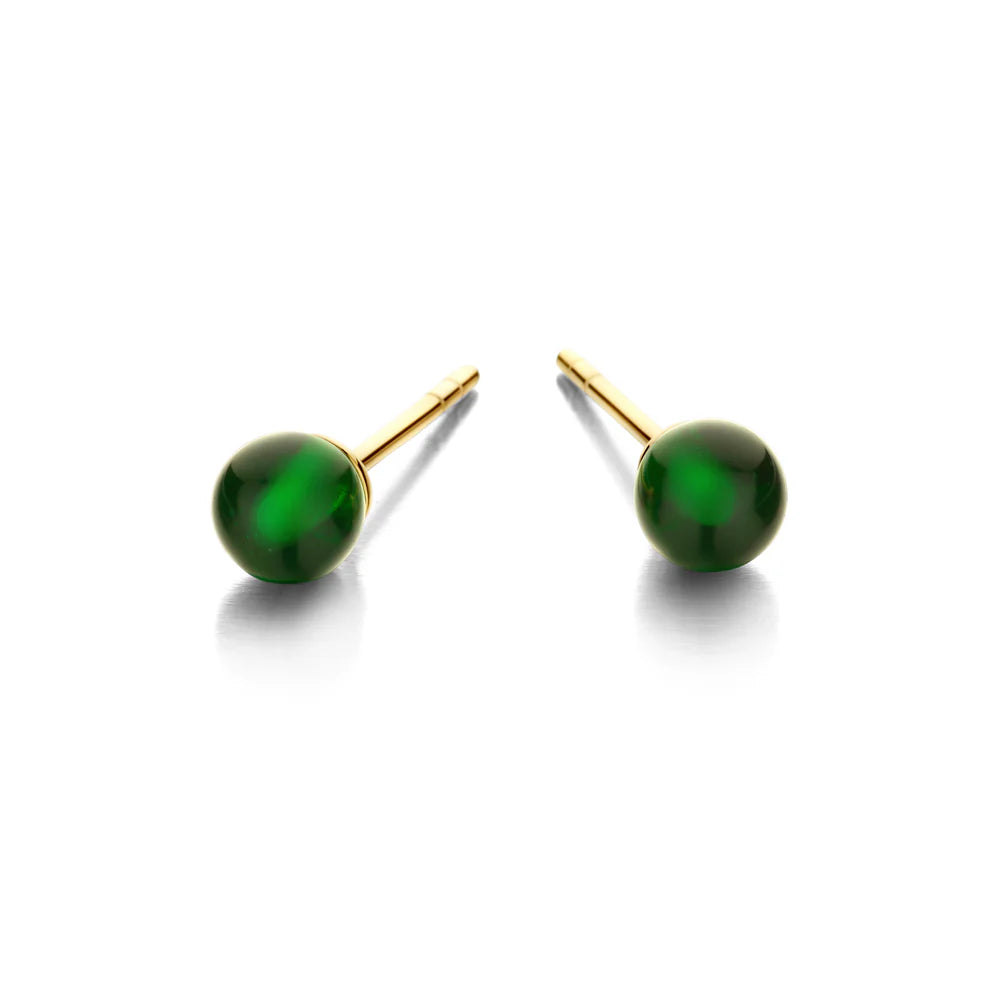 FIGARO STUD GREEN 5MM