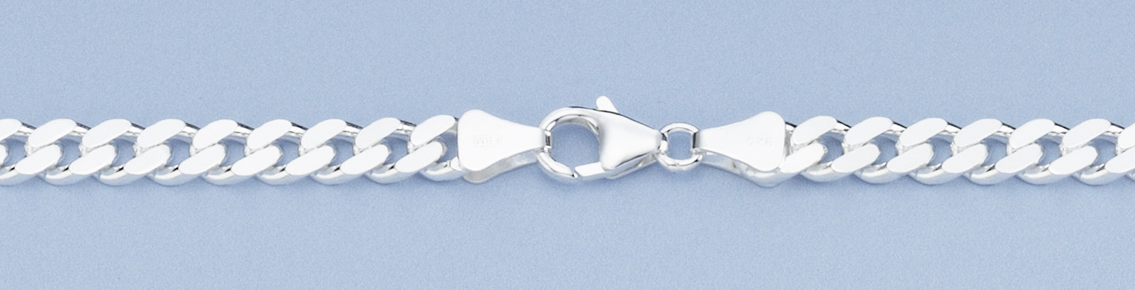 PANZER KÆDE 1,50 SØLV