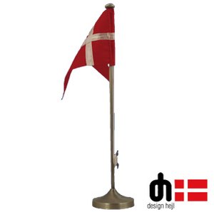 Flagstang Glat, Fortinnet - 38,5 cm