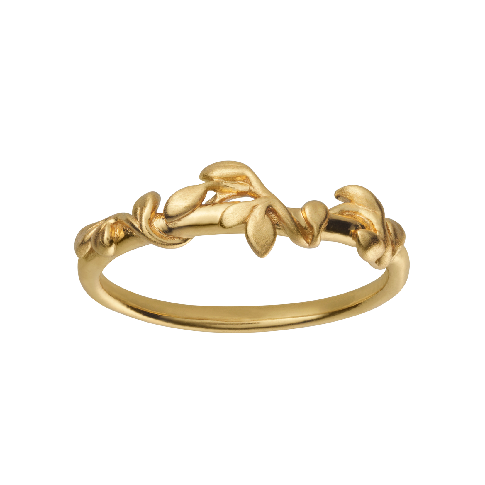 JUNGLE IVY RING - GP