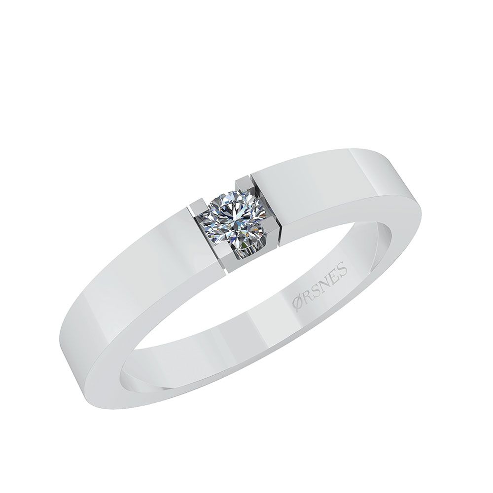 14KT.HV.RING 0,05CT