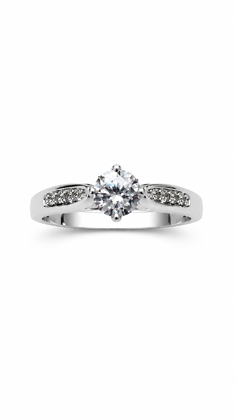 SØLV RING M.ZIR BLANK