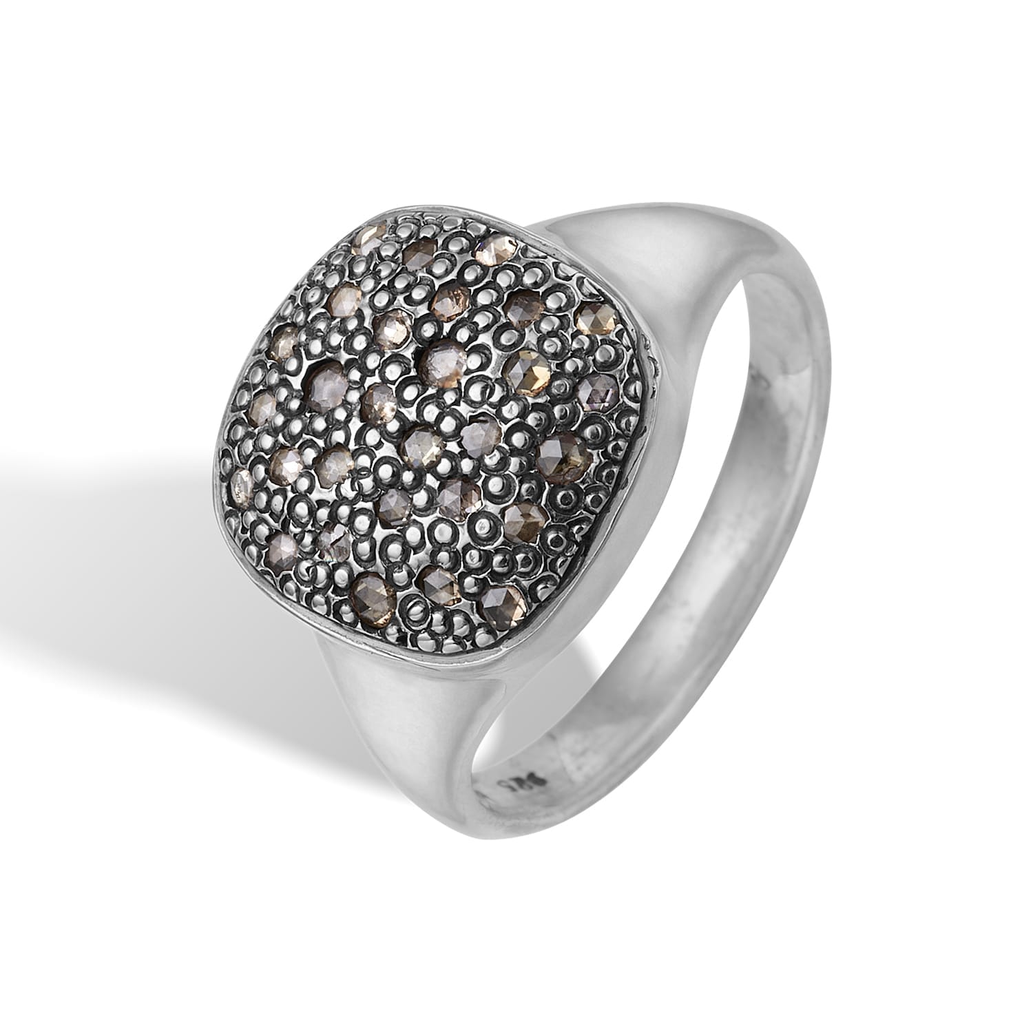 RING FRIDA SIGNET PAVÉ R0,57
