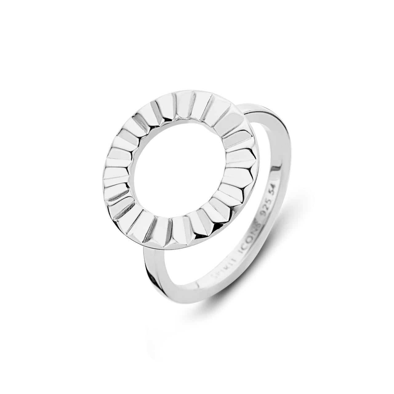 Spirit Icons Peak Large Ring i Sterling Sølv S51171