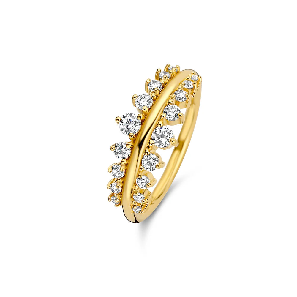 S.ICON RING SØLV/FG EMPRESS