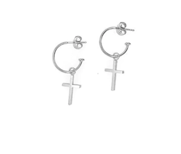 CROSS PENDANT FOR CREOL - RHOD.