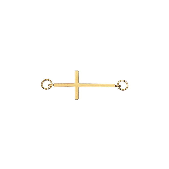 CROSS TOP FOR MULTI - GOLDPLATED