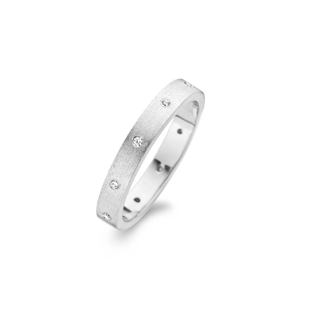 RAW RING SL CZ RUSTIC
