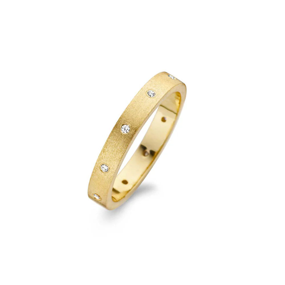 S.ICON RING RAW SØLV/FG M.ZIR