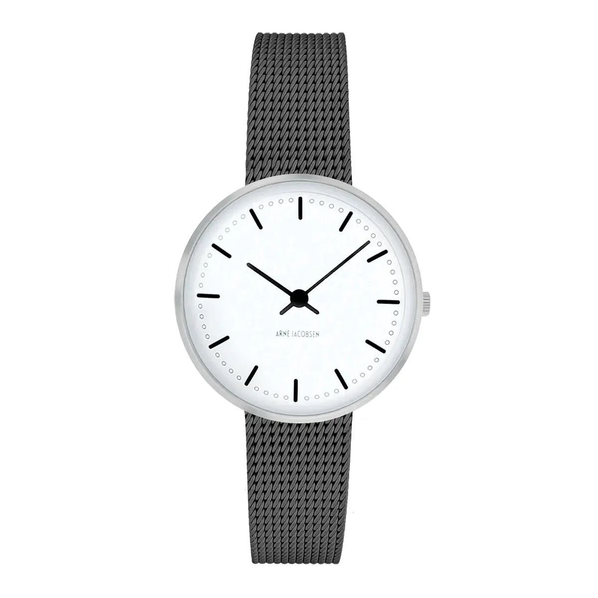 A.J.UR CITY HALL GRÅ MESH LÆNKE