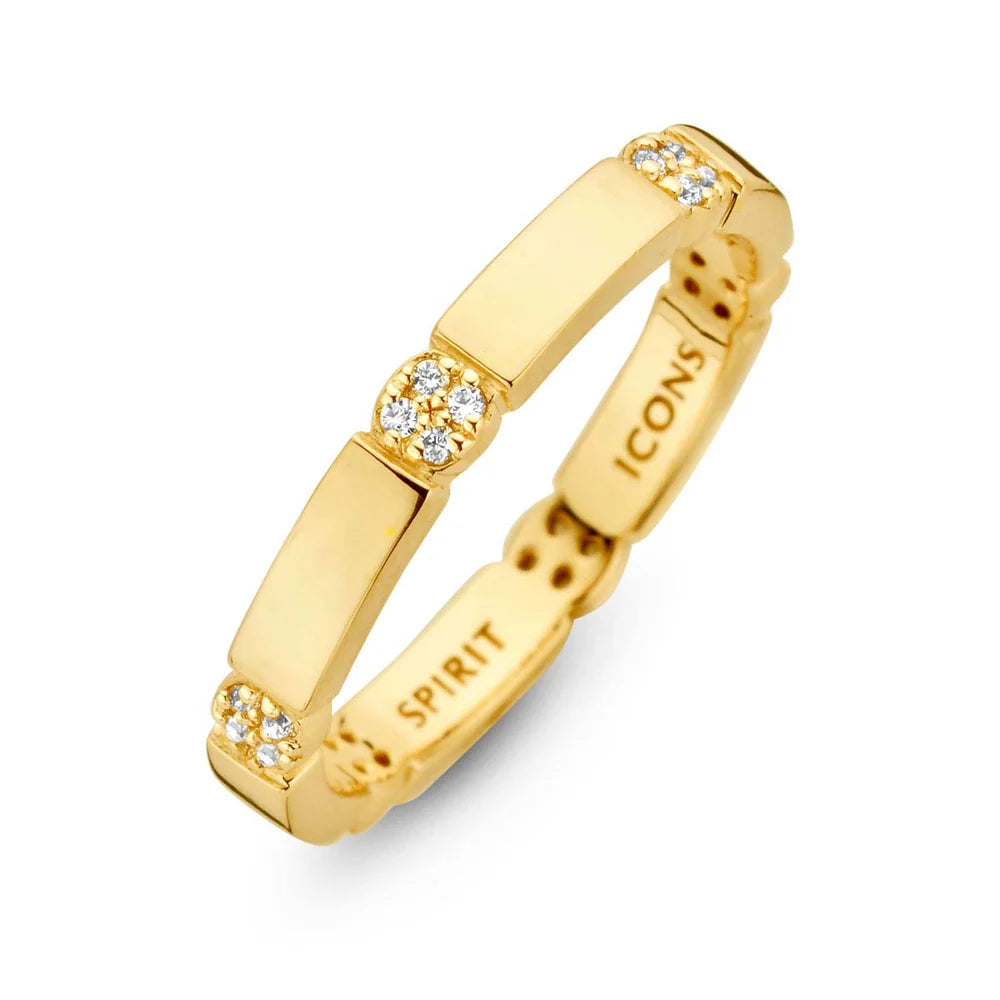 S.ICON SØLV FORG RING BEAT