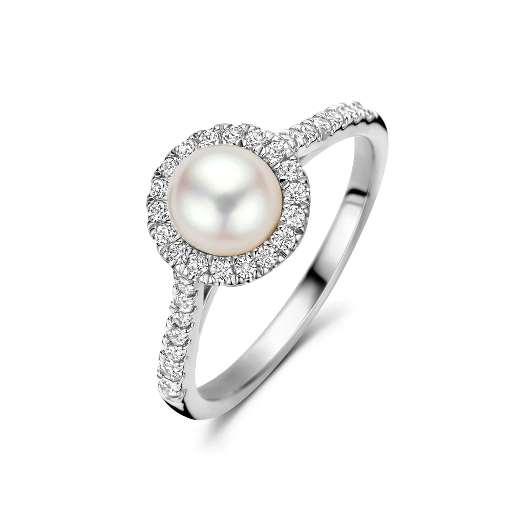 SØLV RING MALIBU PEARL