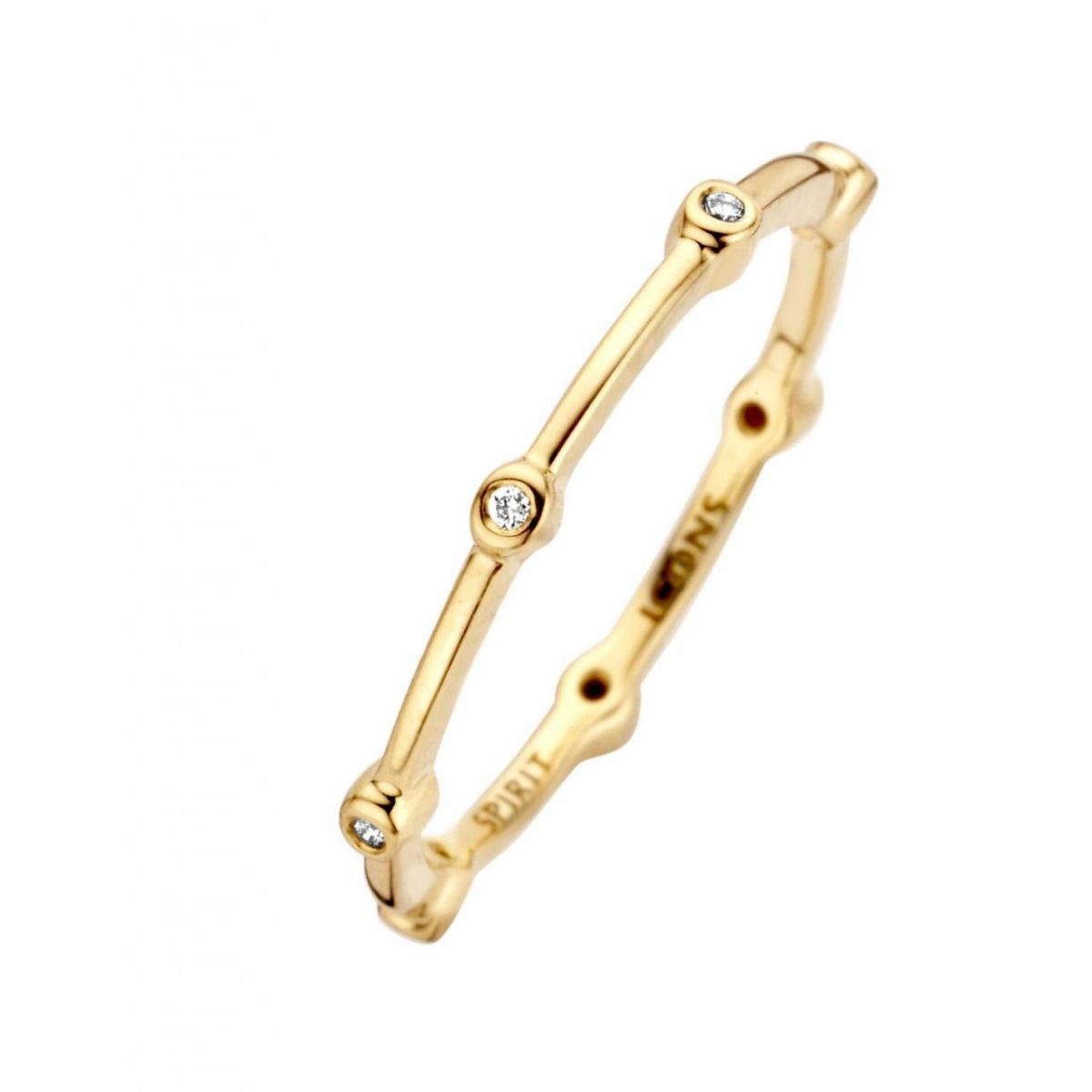 S.ICON 14KT.RING 0,035CT LIVING STR. 50