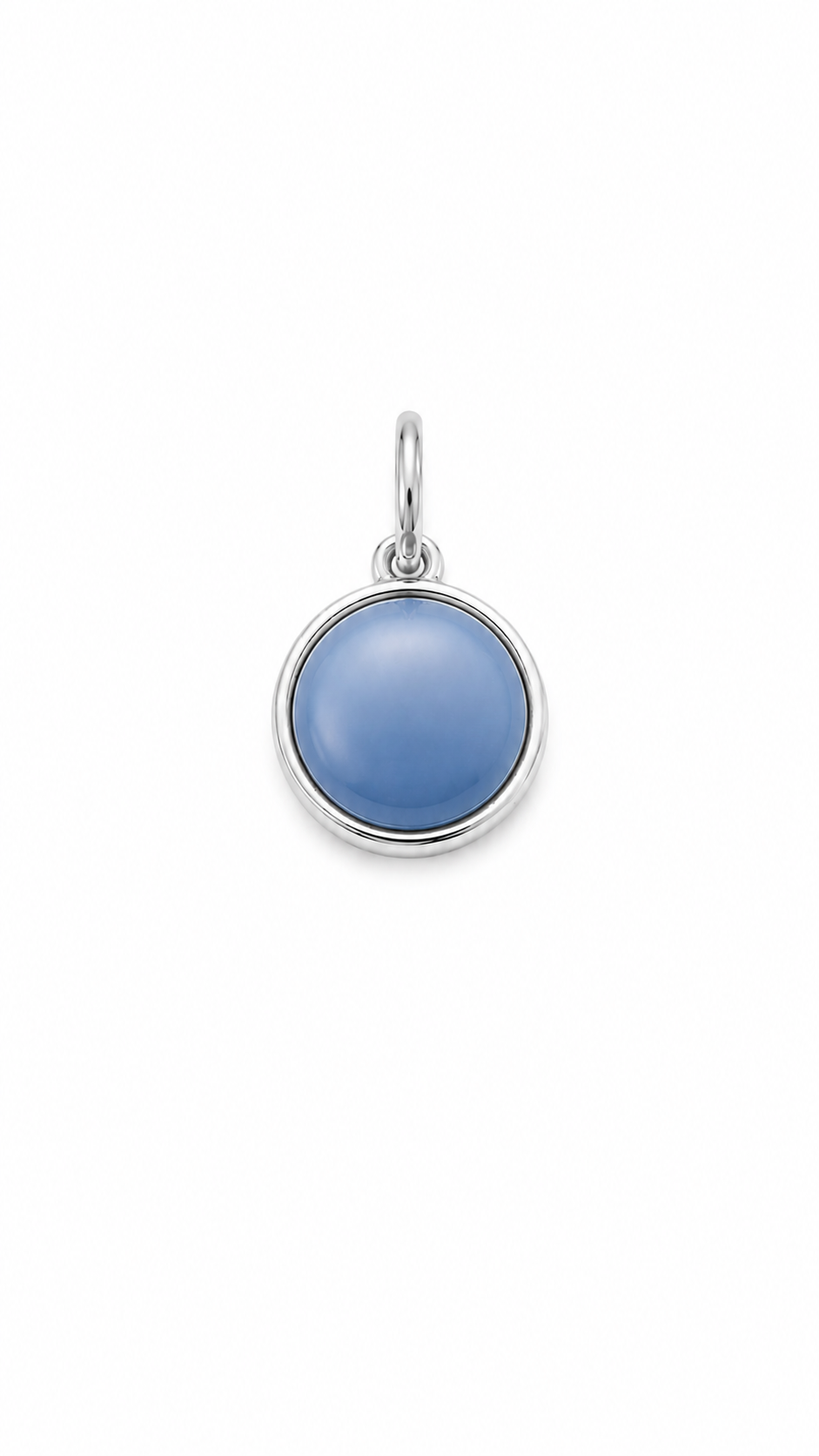 NOA VEDH. SØLV BLUE CHALCEDON