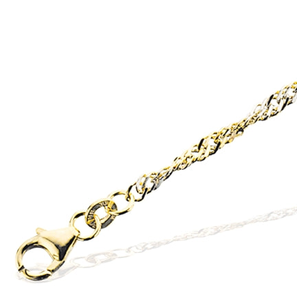 Singapore 8 Karat Guld Armbånd fra Scrouples 5763,18