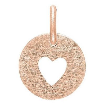 HEART MOTIVE PENDANT ROSA