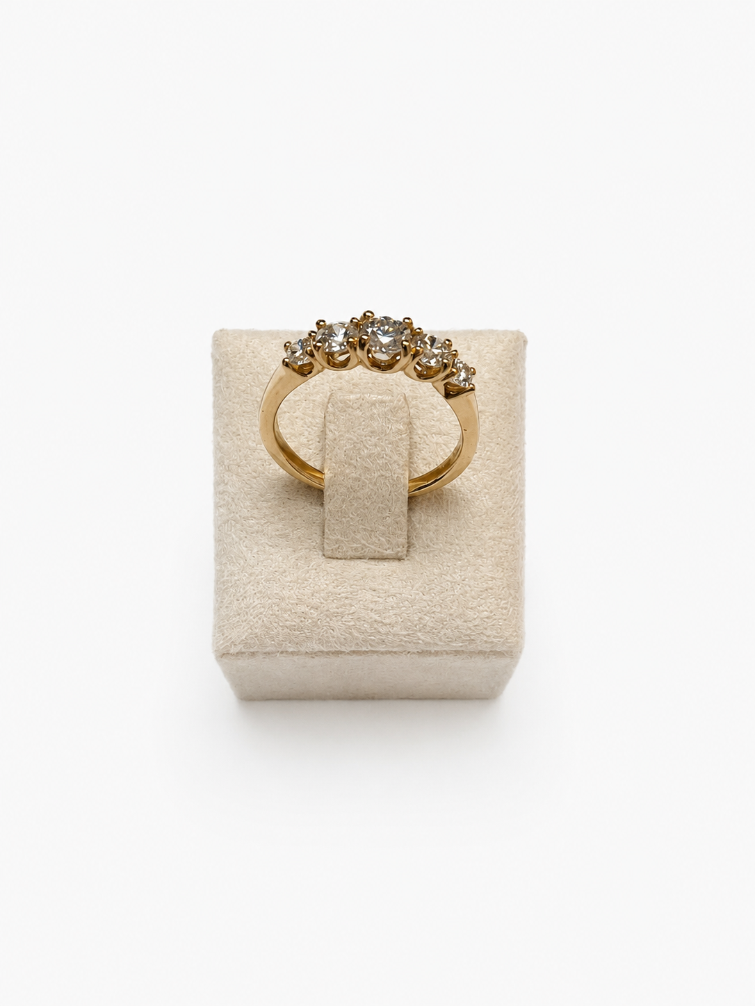 14KT.RING 0,90CT