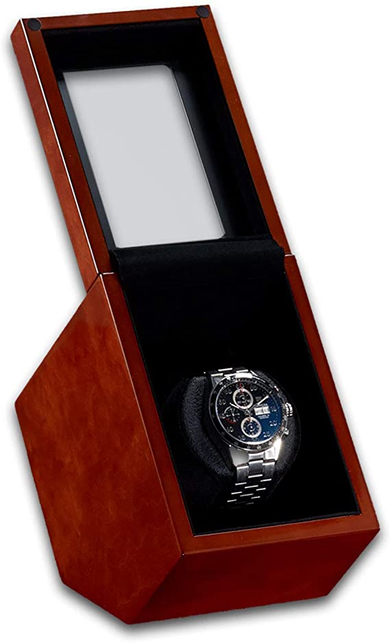 WATCH WINDER BOKS MED ADAPTER "UR-BEVÆGER"