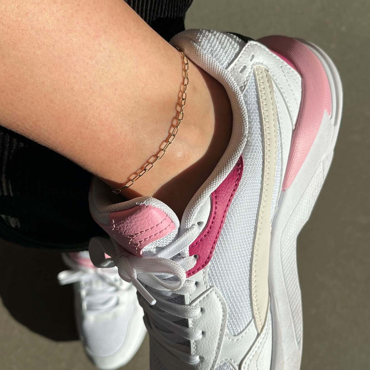 Scrouples Ankelkæde i 8 Karat Guld 6362,23