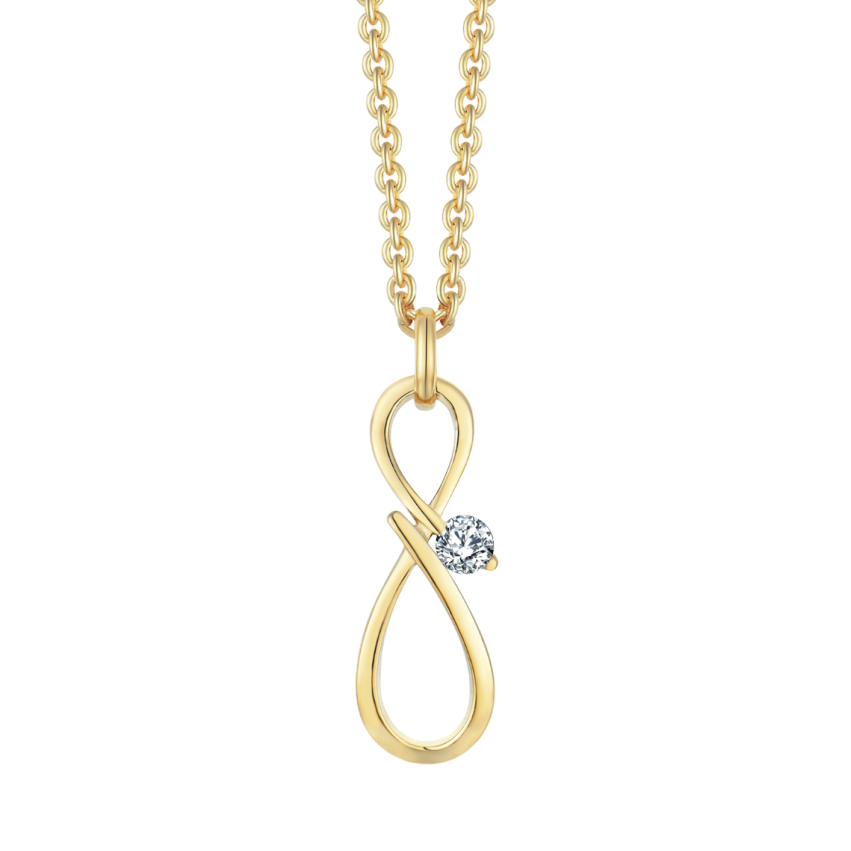 Støvring Design Infinity 8 Karat Guld Vedhæng 66237063