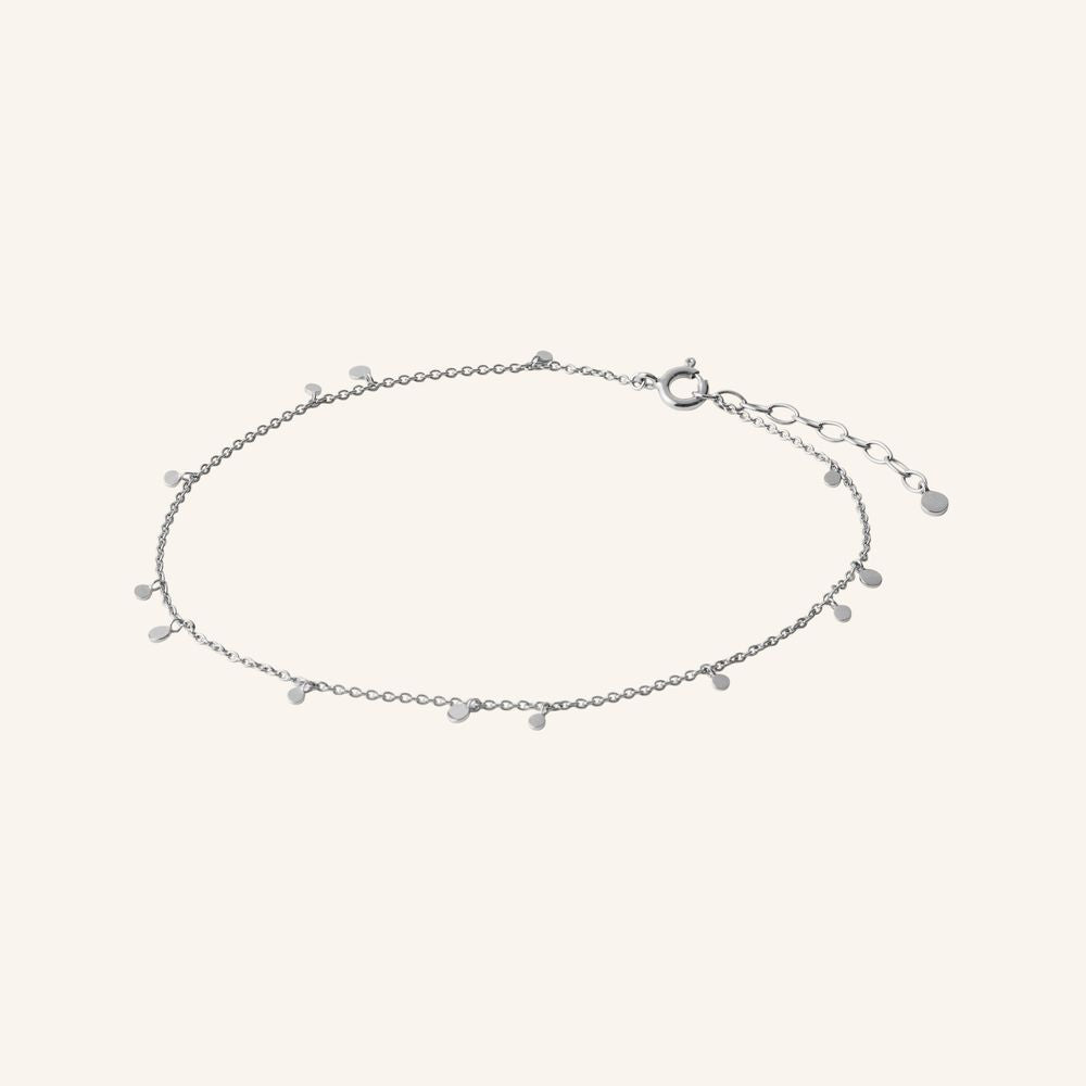 Pernille Corydon Glow Anklet Ankelkæde i Sterling Sølv
