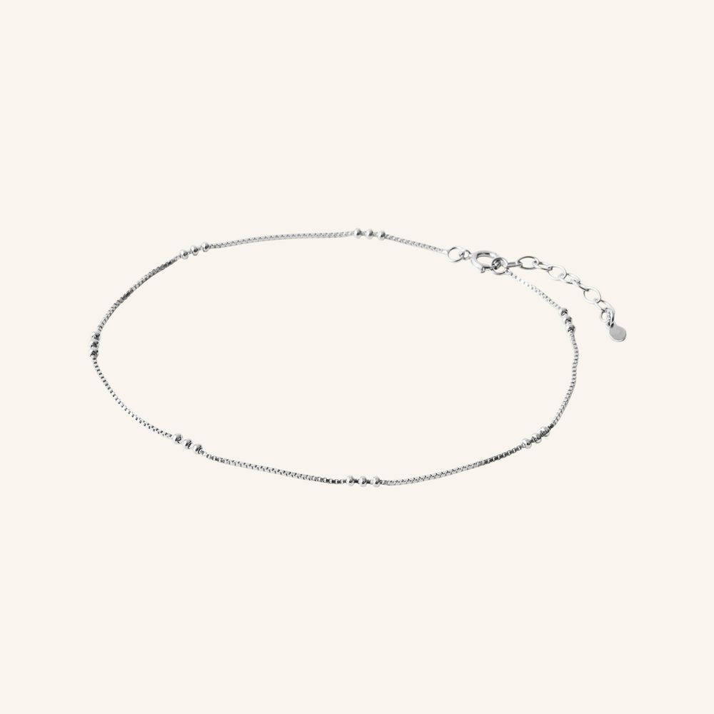 Eva Anklet Sterling Sølv Ankelkæde fra Pernille Corydon