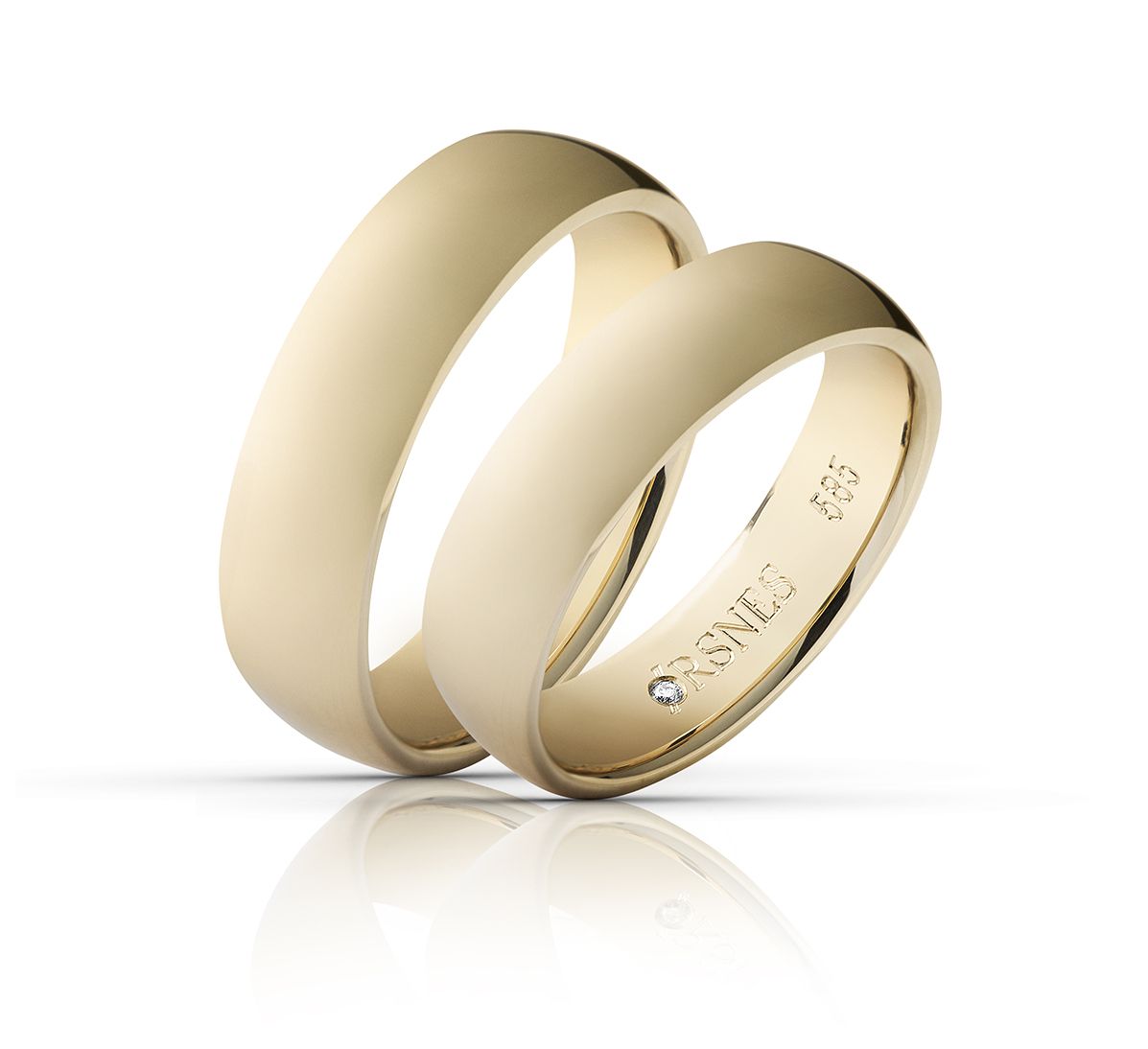 14 KT RING VIELSE ØRSNES