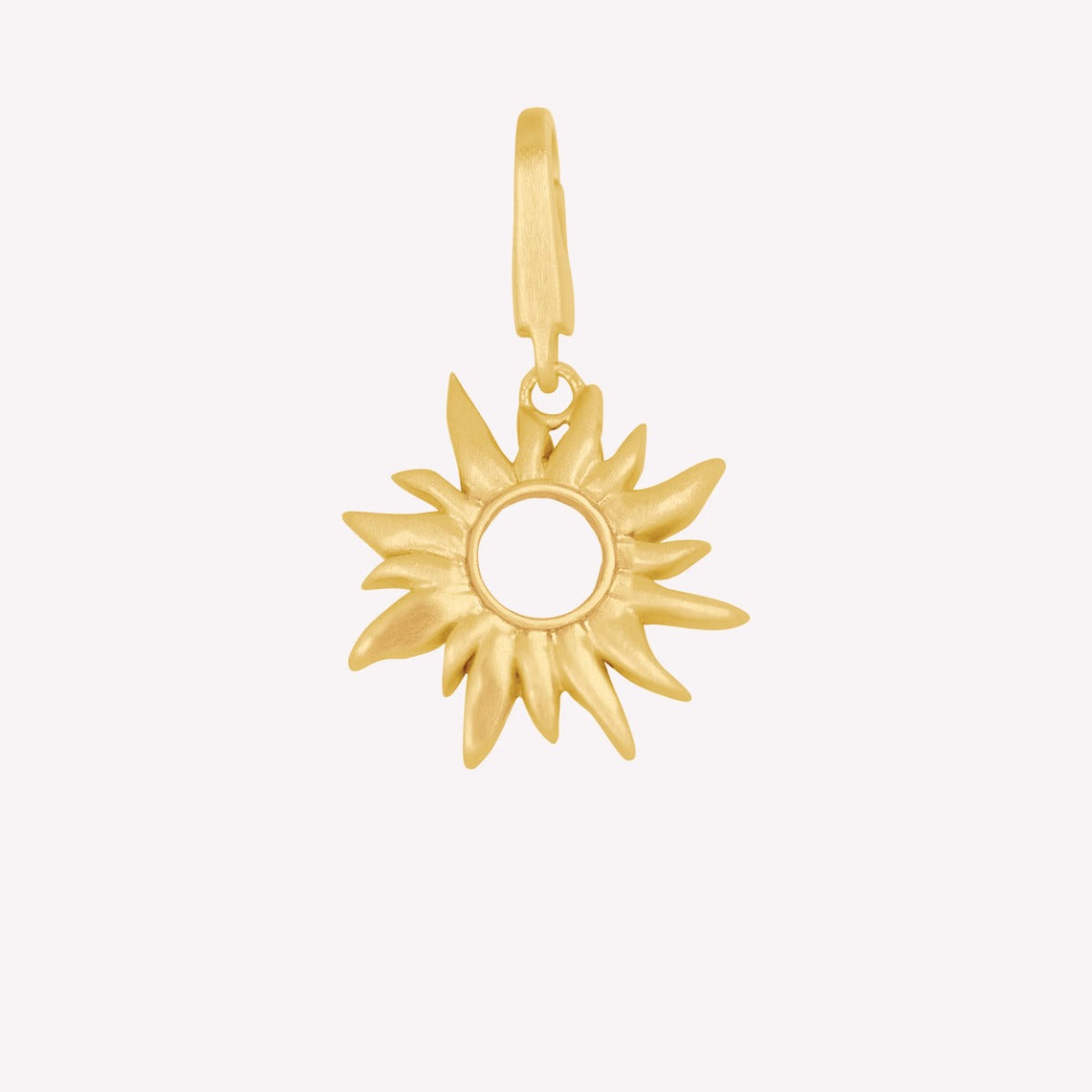 byBiehl Sun Wild Small vedhæng i 14 karat guldbelagt metal 7-4802-GP