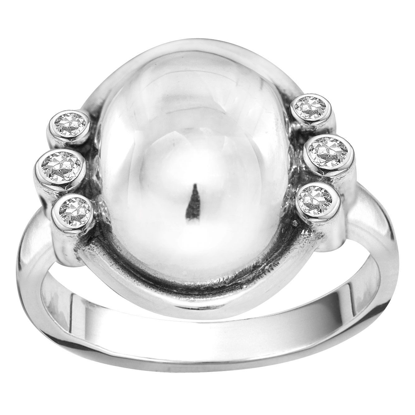 Rabinovich, Glamorous Sphere Ring, Sølv