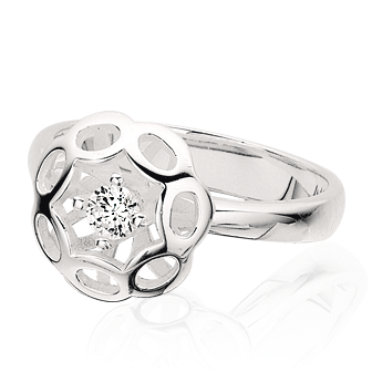 SØLV RING